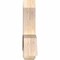 Ekena Millwork Bellingham Smooth Timber Gable Bracket, Douglas Fir, 36"W x 24"H x 5 1/2"D x 5 1/2"F, 16/12 Pitch GBW036X24X0606BEL00SDF - alternate 4